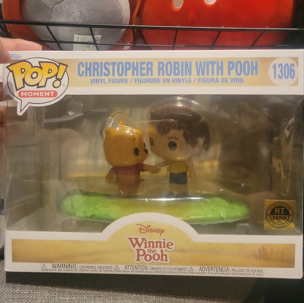 POP Moment 1306 Christopher Robin with Pooh